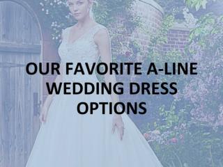 Know Tops Picks For A-Line Bridal Dresses This Year
