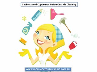 Cabinets And Cupboards Inside Outside Cleaning