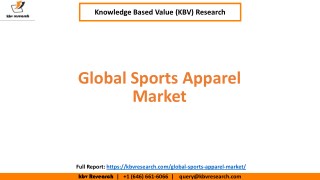 Global Sports Apparel Market Trends