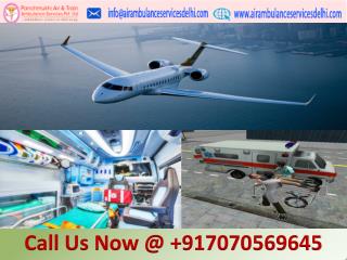 Immediate Medical Support by Panchmukhi Air Ambulance Service in Dimapur