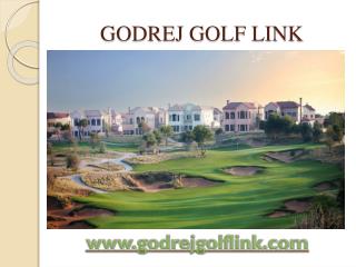 Godrej golf link evoke a modern amenities villas of Godrej properties