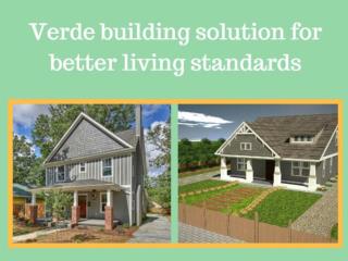 Select the best home building from Verde building solution