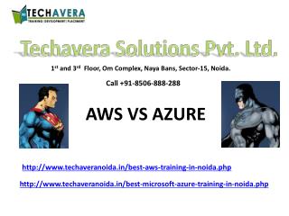 Cloud computing Fights Aws vs azure