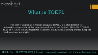 Best toefl classes in pune