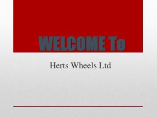 Get The Best Alloy Wheel Refurbishment services in Watford By Herts Wheels Ltd
