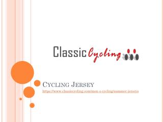 Cycling JerseyÂ 