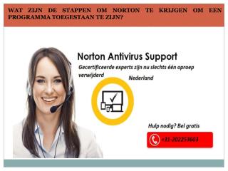 Norton Telefonische Ondersteuning Nederland: 31-202253603