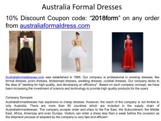 Australiaformaldresses.com