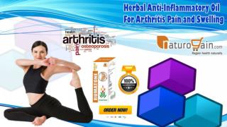 Herbal Anti-Inflammatory Oil for Arthritis Pain and Swelling