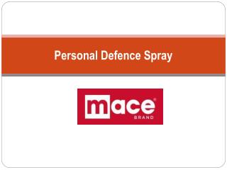 Personal Defence Spray