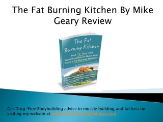 The Fat Burning Kitchen By Mike Geary Review