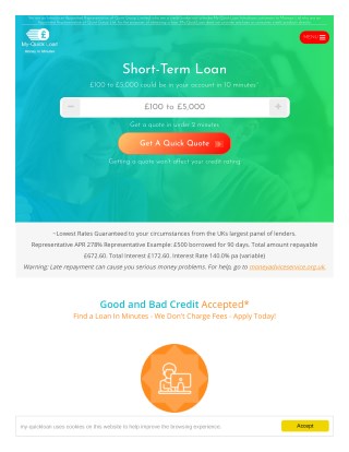 Instant Short Term Payday Loans | Â£100 - Â£5,000 (10 Minute Payout)