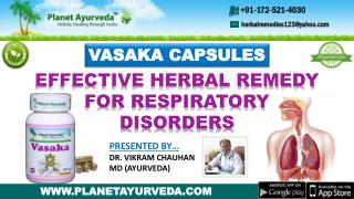 Effective Herbal Remedy for Respiratory Disorders & More Benefits of Vasaka Capsules