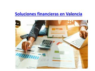 Soluciones Financieras en Valencia