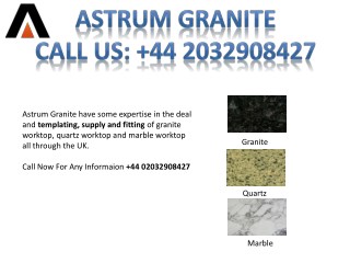 Best Granite, Quartz and Marble Kitchen Worktop in UK