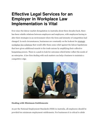 Equal opportunity laws in australia help to protect employees from discrimination and harassment