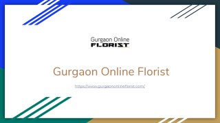 Gurgaon Online Florist: Online Flower Shop