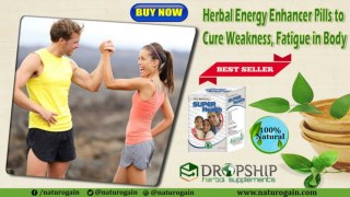 Herbal Energy Enhancer Pills to Cure Weakness, Fatigue in Body