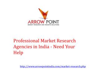 Best Market Research Agencies in India