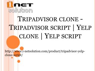 Tripadvisor clone - Tripadvisor script | Yelp clone | Yelp script