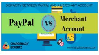 DISPARITY BETWEEN PAYPAL AND A MERCHANT ACCOUNT