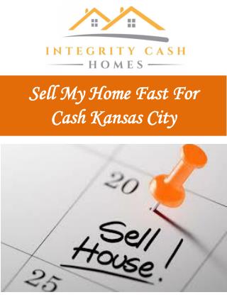 Sell My Home Fast For Cash Kansas City