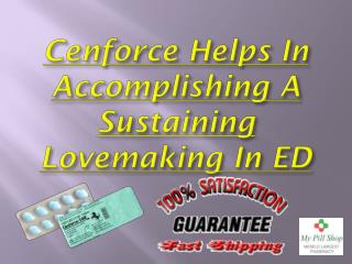 Attain Firmer Erection During Love Ply With Cenforce