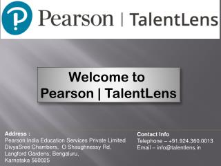 Pearson Online English