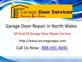 Garage Door Service North Wales