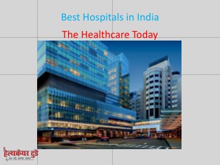 Best Hospitals in India