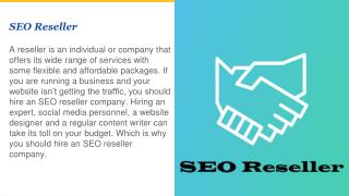 Benefits of SEO Reseller