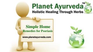 Simple Natural Home Remedies for Psoriasis