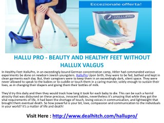 HalluPro : Foot Pain And Foot Problems