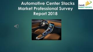 Automotive Center Stacks Market Professional Survey Report 2018