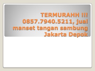 TERMURAHH !!! 0857.7940.5211, Grosir manset rajut tangan