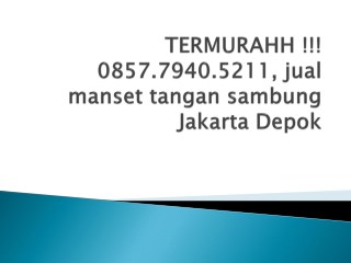 TERMURAHH !!! 0857.7940.5211, Grosir manset tangan bandung