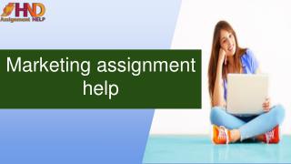 Marketing assignment help