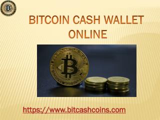 Bitcoin Cash Wallet Online Singapore | Bitcashcoins