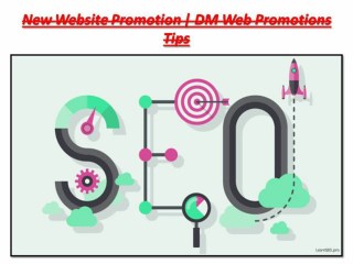 SEO Tips For New Website | DM Web Promotions Tips