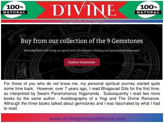 Birthday Gift Stones | divinegemsandstones.com