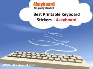 Best Printable Keyboard Stickers - 4keyboard