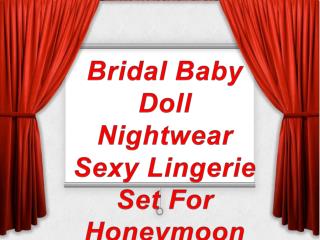 Women Honeymoon Wear Lingerie Set