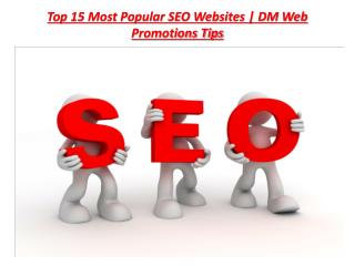 New Website Promotion | DM Web Promotions Tips