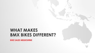 What Makes BMX Bikes Different?