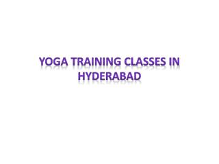 yoga trainers in hyderabad