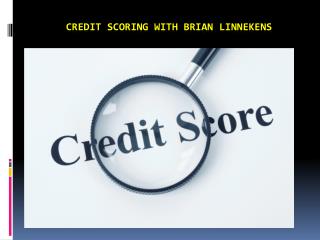 Credit Scoring with Brian Linnekens