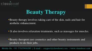 Best Beauty Therapy Courses