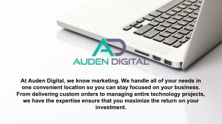 SEO Services in Austin, TX - (512) 643-8877 - Auden Digital