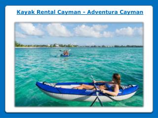 Kayak rental Grand Cayman