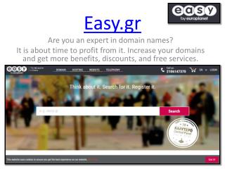 Domain Services â€“ Easy.gr